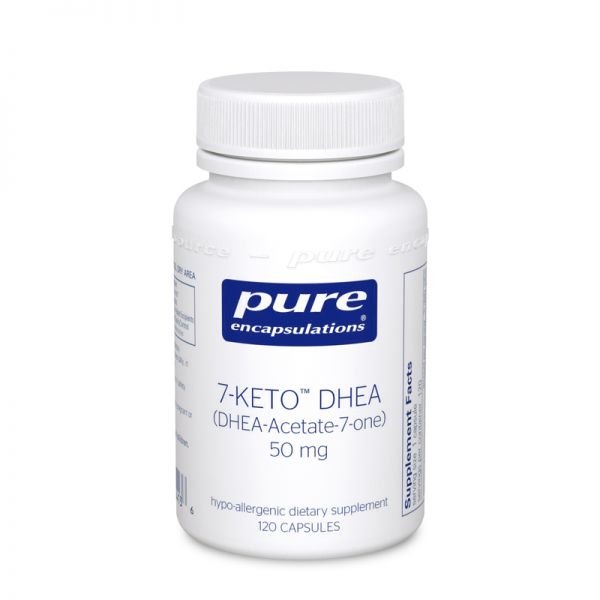 7-KETO DHEA (25 mg) by Pure Encapsulations (#120)